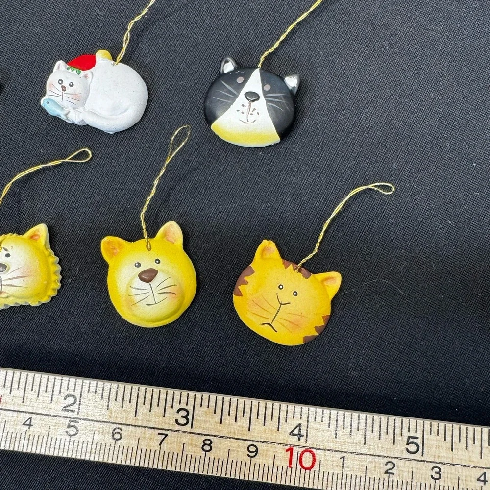 MINI CAT CHRISTMAS TREE ORNAMENTS 1